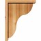 Ekena Millwork Carmel Rough Sawn Corbel w/Backplate, Western Red Cedar, 6"W x 12"D x 16"H COR06X12X16CAR01RWR - alternate 2